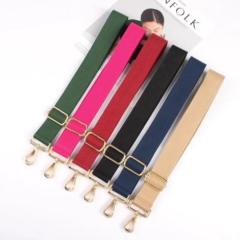 eybag Nylon Bag Strap Solid color Woman Colored Straps for Crossbody Messenger Shoulder Bag Accessories Adjustable  Belts Straps