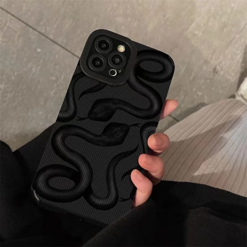 eybag New Zebra Stripe Phone Case For iPhone 14 Pro Max 11 12 13 Pro 7 8 Plus X XS Max XR Shockproof Soft Silicone Case Back Cover