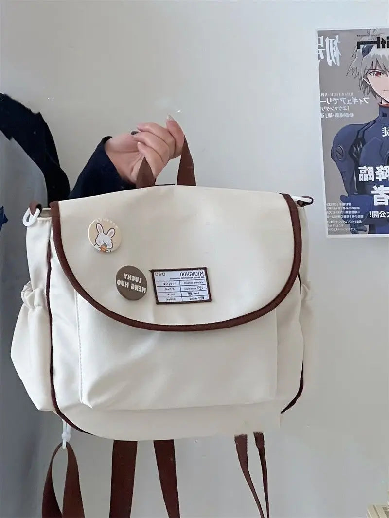 eybag Shoulder bag for women, simple commuting, single shoulder bag for students, class, crossbody bag for girls, Japanese style