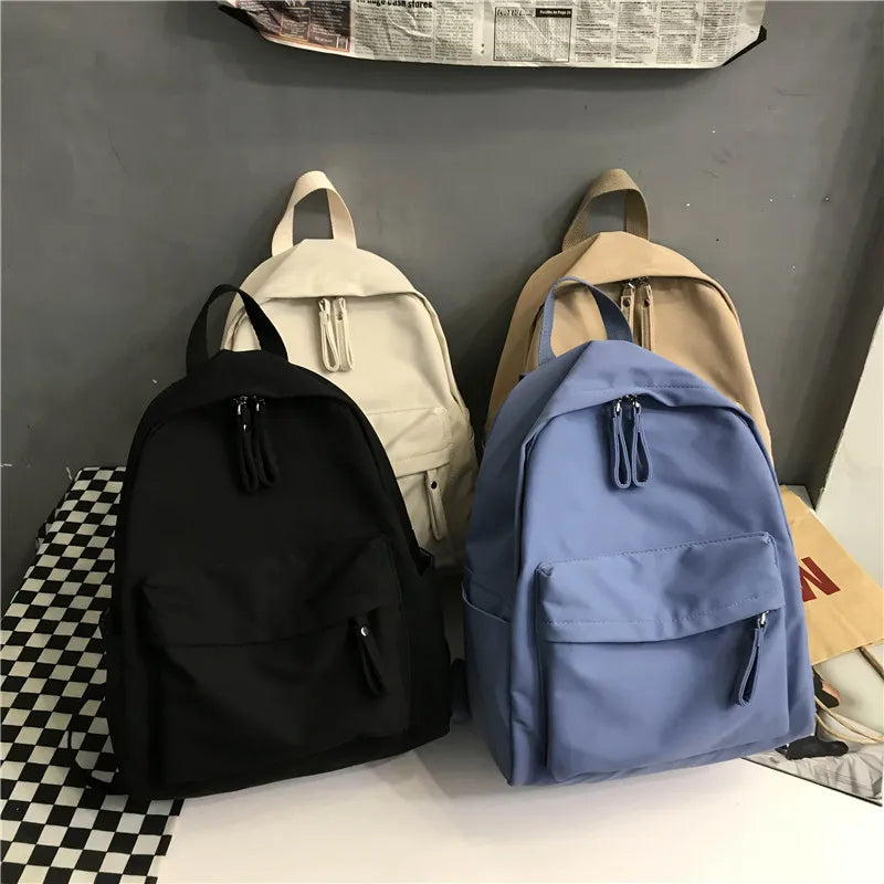 eybag Fashion Backpack Canvas Women Backpack Anti-theft Shoulder Bag New School Bag For Teenager Girls School Backapck Female