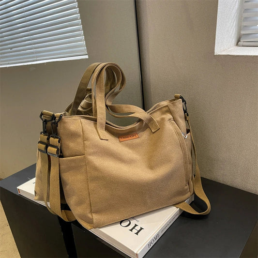 Sophisticated Canvas Tote for a Modern Minimalist Look