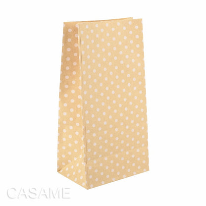 eybag New paper bag mini Stand up Colorful Polka Dot  Bags 18x9x6cm Favor  Open Top Gift Packing paper Treat gift Bag wholesale