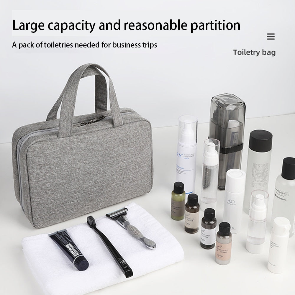 eybag Portable Travel Storage Bag for Women Cosmetic Toiletry Underwear Organizer Bag Waterproof Large Makeup Suitcase Make Up Bags