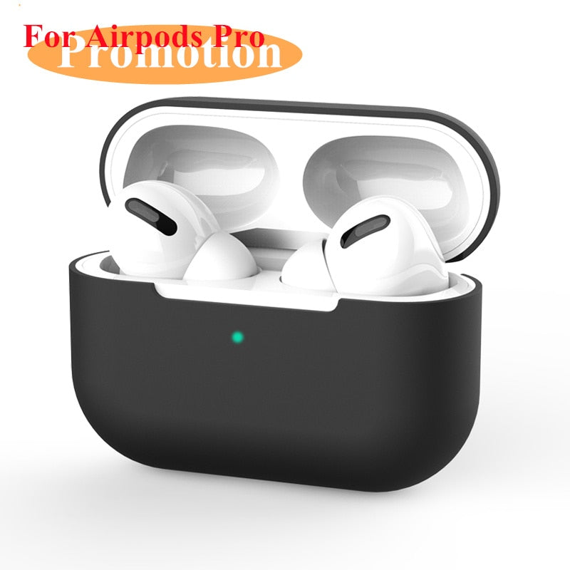 eybag 2022 New Silicone Cover Case For Apple Airpods Pro 3 Sticker Skin Bluetooth Earphone Cases Air Pods Pro Protective Accessories