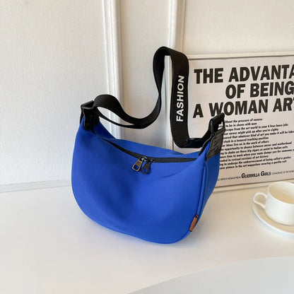 eybag Casual Nylon Shoulder Women's Bags New Fashion Trend Travel Crossbody Hobos Bag Luxury Design Handbag Purse Blue Green