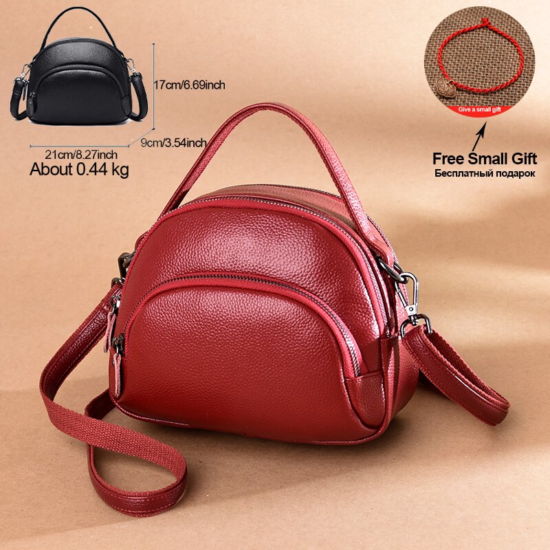 eybag Real Cowhide Shoulder Bags for Women New 2022 Crossbody Women Bags High Quality Luxury Small Women Handbag Genuine Leather Sac