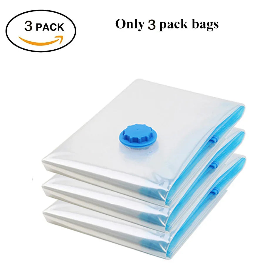 eybag Vacuum Storage Bags Wardrobe Organizer Vacuum Seal Bag Space Saving Bags for Clothes Pillow Bedding Blanket Packaging Storager