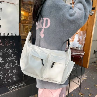 eybag New Women Fashion Tote Leisure Designer Brands Nylon Shoulder Bags Students Casual Crossbody Bags With Big Pockets For Shopping