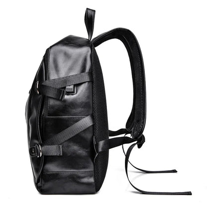 eybag Business leather Travel Leisure Student large capacity men's laptop backpack school bags  Polyester  Softback  Mainland China