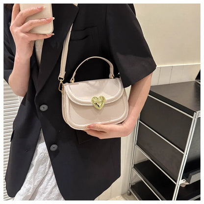 eybag Trendy Designer Handbags Casual Shoulder Bag Heart Decoration Crossbody Bags For Women Fashion Small Top Handle Bags