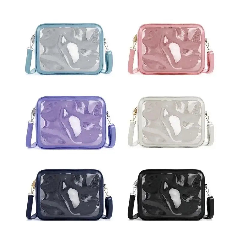 eybag Kawaii Japanese High School Girls Itabag Display Plate Pins JK Uniform Bag Women Crossbody Bags Soft Leather Shoulder Bag Bolso