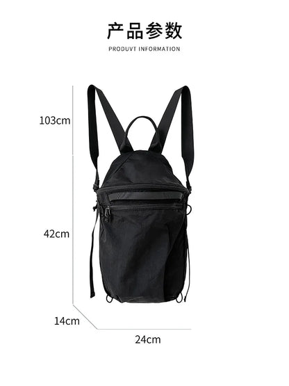 eybag Nylon Shoulder Bag For Women Lightweight Casual Versatile Backpack Luxury Designer High Quality Fashion School Bag Student New