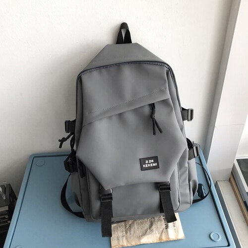 eybag Men Schoolbag Male Harajuku Black High School College Student Fashion Backpack New Harajuku Waterproof Backpacks