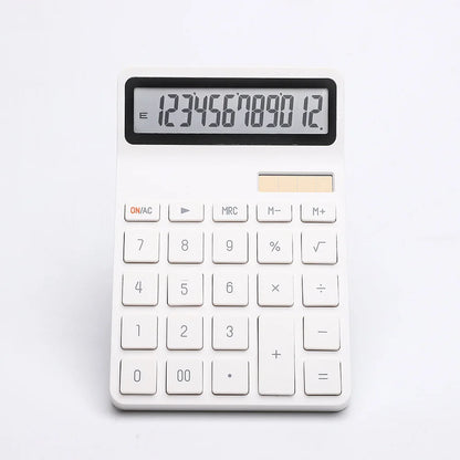 eybag Solar Calculator with Dual Power Supply, 12 Digits, Electronic Calculator, Home, Office, School, Financial, accounting Tools