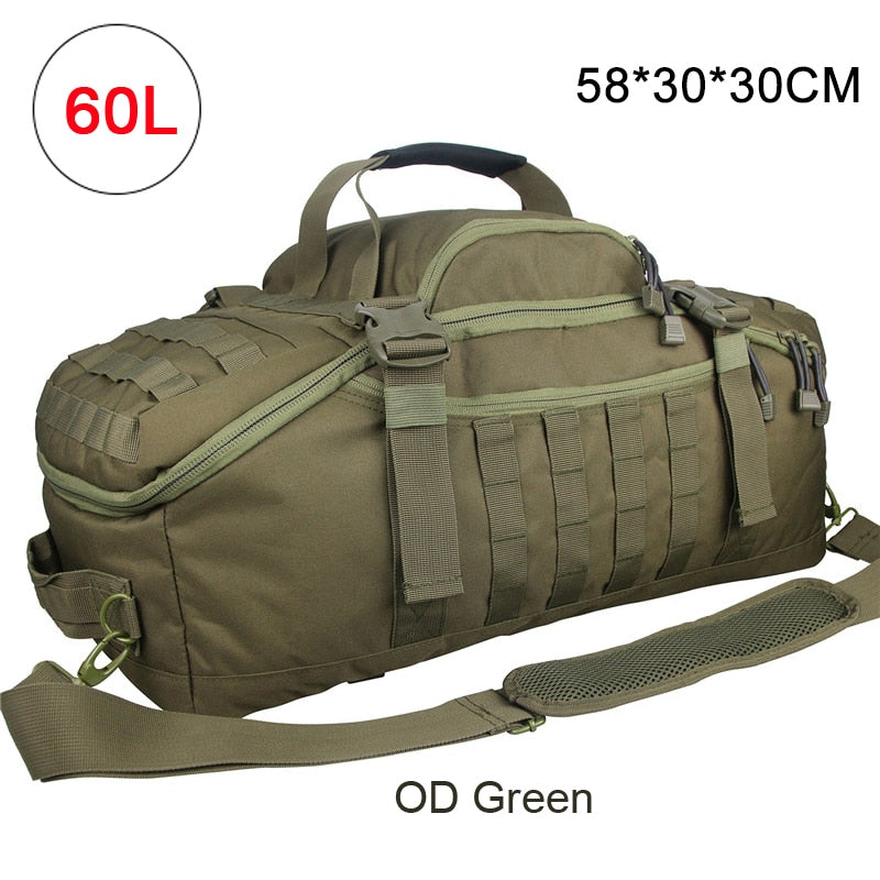 eybag 40L 60L 80L Men Army Sport Gym Bag Military Tactical Waterproof Backpack Molle Camping Backpacks Sports Travel Bags