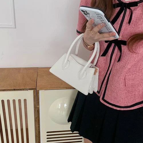 eybag Fashion Y2K  MINI Pink Small Square Women Clutch Purse Handbags Simple Ladies Messenger Bag Female Shoulder Crossbody Bags