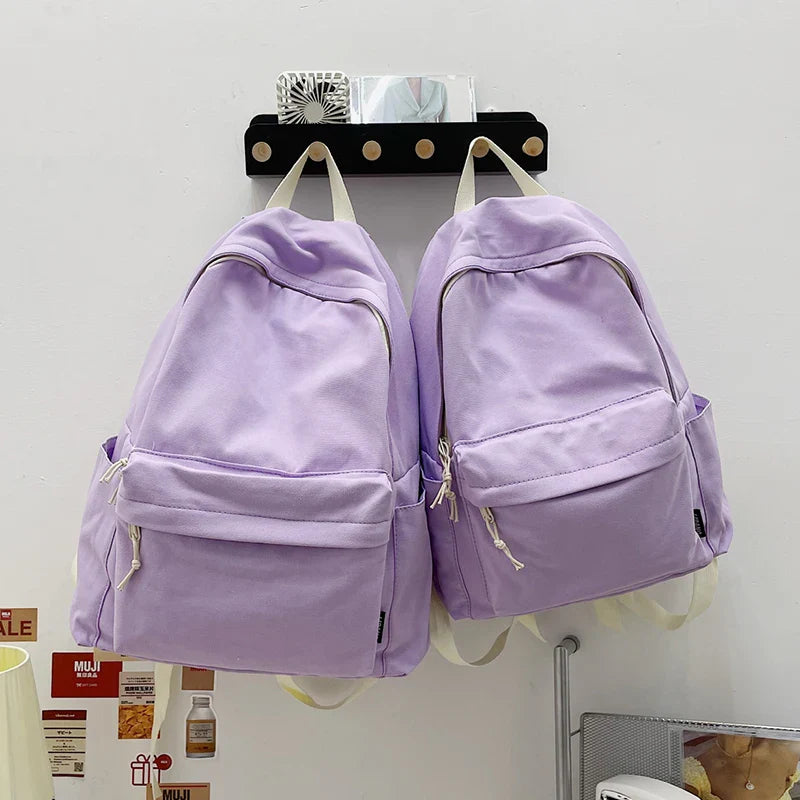 eybag Fashion Women Backpack Female Big Small Travel Backpack Nylon Waterproof School Bag For Teenage Girls Casual Shoulder Bag