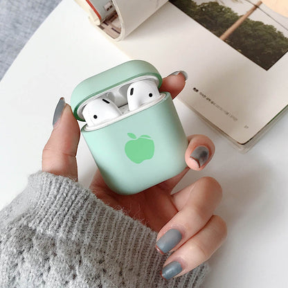 eybag Cute Solid Color Earphone Case For AirPods Pro 3 2 1 Cases Hard PC Luxury Matte Texture Protective Cover for airpod case