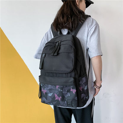 eybag Schoolbag Female Korean Version New Multi-purpose Backpack School Students Leisure Travel Backpack Customization