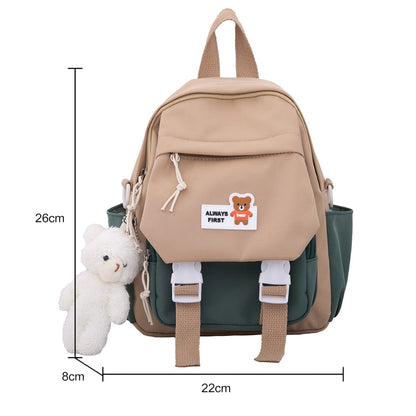 eybag Japanese Girls Aesthetic Backpack Cute School Bags For Student Teens Girls Pockets Kawaii Women Laptop Backpack Harajuku Mochila