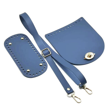 eybag Leather Bag Strap Handmade Handbag Woven Set High Quality Bag Bottoms With Hardware Accessories for DIY Shoulder Handbag