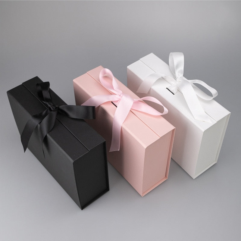 eybag Magnet Clamshell Folding Box Exquisite Storage Box Birthday Gift Box Bow Gift Box Packaging Box Packaging Bags