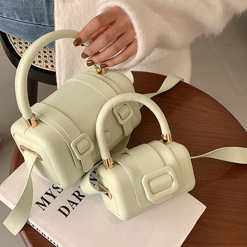 Lkblock Fashion Women Saddle Luxury Designer Bags Mini Leather Handbags and Purses Chic Shoulder Pouch Spring New Dropshipping 2022