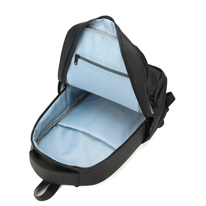 eybag Newest Men Travel Backpacks Computer Daily Leisure Students Laptop Bags Fashion Waterproof Schoolbags Multi-Zipper For Working