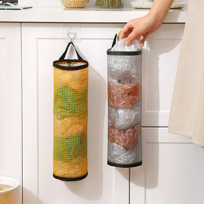 eybag Garbage Bag Storage Kitchen Garbage Organizer Plastic Bag Holder Organizing Hanging Garbage Collection Storage Bag