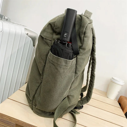 eybag Canvas Backpacks for Women Students Casual School Bags for Girls Backpack Travel Female Bag Durable Sturdy Necessaries Femininas