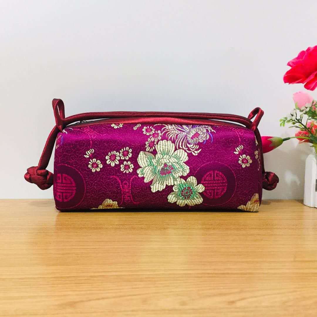 eybag Fashion Luxury Chinese Style Silk Bag Women Handbag  Japanese Hand Embroidery Totes Cheongsam Female Cosplay Bags Clutch