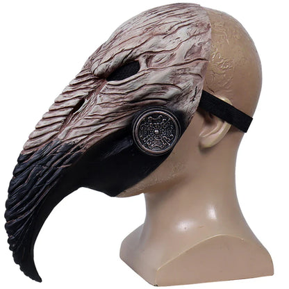 -Halloween Custom Steampunk Bird Plague Doctor Mask Long Nose Bird Beak Mask Halloween Cosplay Masks Party Carnival Costume Props Accessories