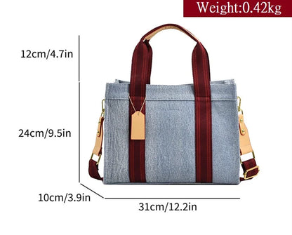 eybag Women's Bag Female Canvas Handbag Casual Purse Brand Designer Crossbody Messenger Bags Large Ladies Shoulder Bag Shopper