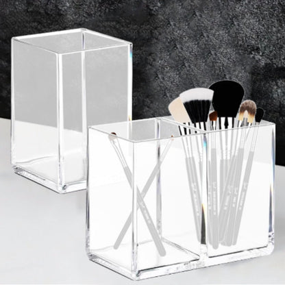 eybag Acrylic Organizer for Cosmetics Transparent Eyebrow Pencil Brush Holder Makeup Organizer Boxes Brush Containers Storage Box