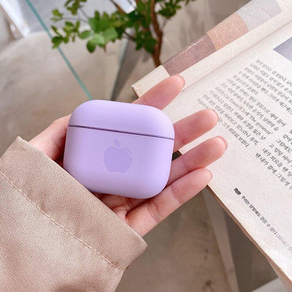 eybag Cute Solid Color Earphone Case For AirPods Pro 3 2 1 Cases Hard PC Luxury Matte Texture Protective Cover for airpod case