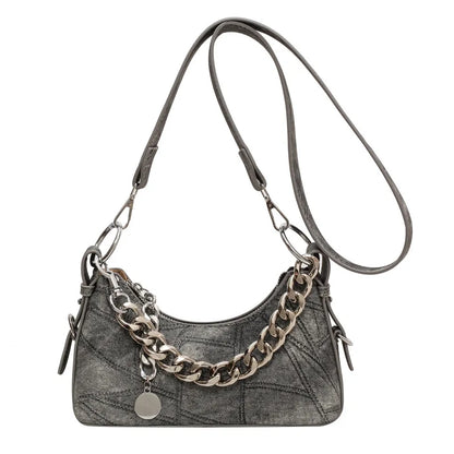 eybag Spring Denim Chain Crossbody Bags For Women Trend 2024 Women's Shoulder Hand Bag Woman Korean Popular Women's Luxury Designer