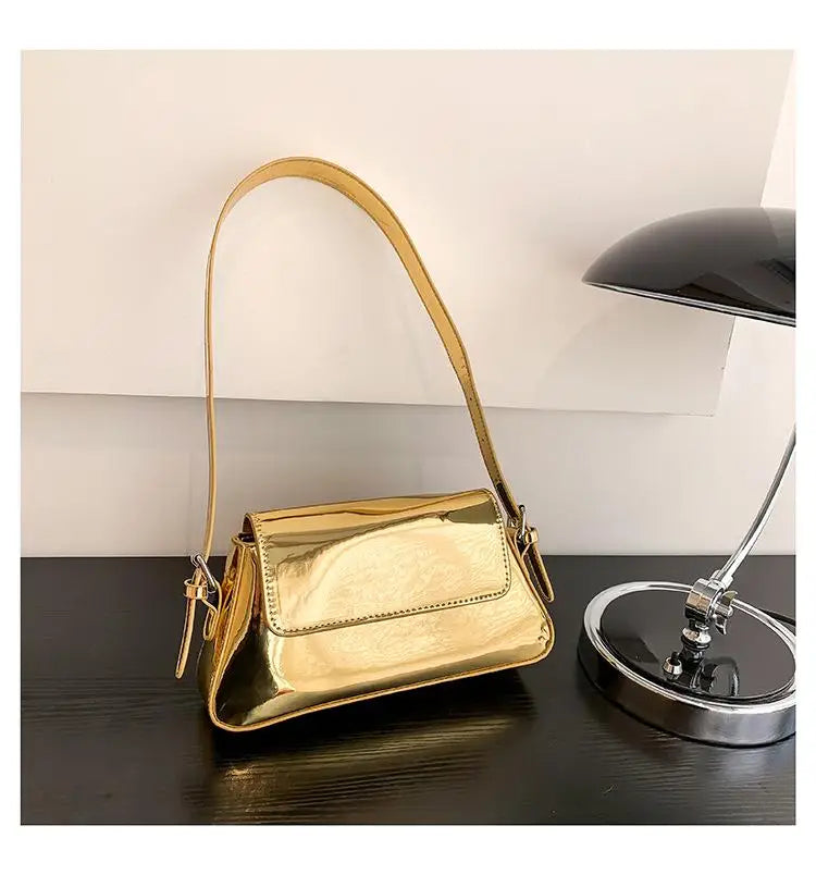 eybag Bags For Women Trend 2024 Luxury Designer Laser Women Bag Silver Chic Female Shoulder Bags Party Clutches Purses And Handbags