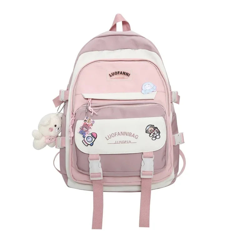 eybag Student Backpack Handbags Set Schoolbag Kawaii High School Students Middle School Elementary Cute Backpacks