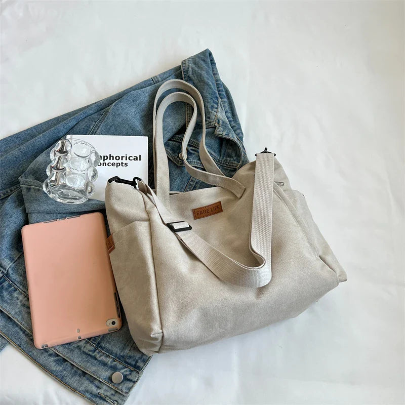 Sophisticated Canvas Tote for a Modern Minimalist Look