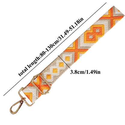 eybag 130cm Ethnic Style Bag Belt Bag Handle Bag Strap For Women Removable Adjustable DIY Shoulder Handbag Accessories Bag Straps