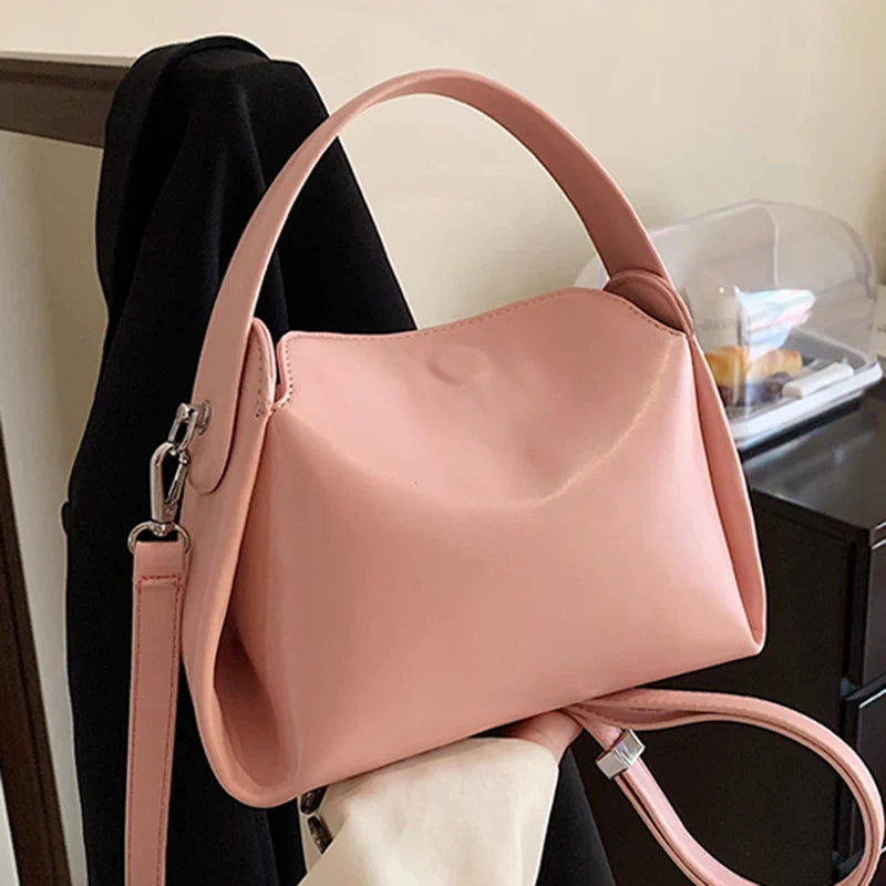 eybag Women Soft PU Leather Shoulder Bags Brand Luxury Pink Green Purple Crossbody Bags Pearl Handbags and Purses Evening Clutch