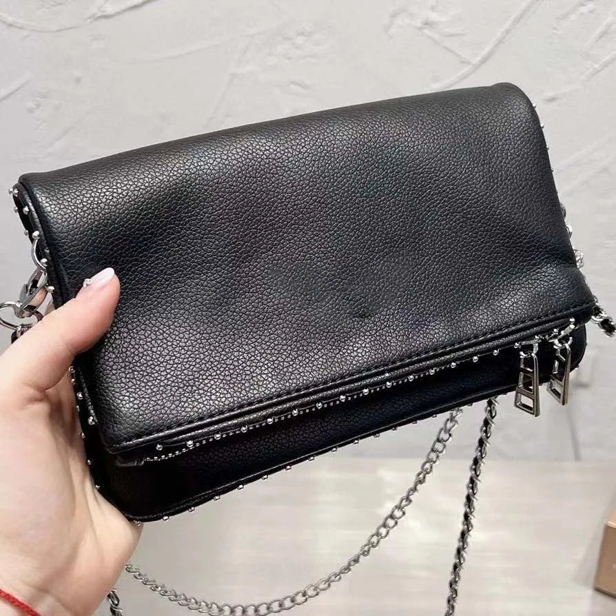 eybag Fashion Chain Crossbody Bags for Women Bolsos Mujer Carter Handbags for Lady Fold Shoulder Messenger Bag