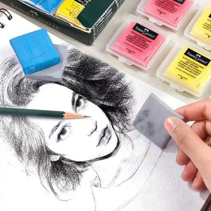 eybag Solid Color Plasticity Rubber Eraser Soft Sketch Wipe Highlight Kneaded Erasers School Art Painting Supplies Student Stationery