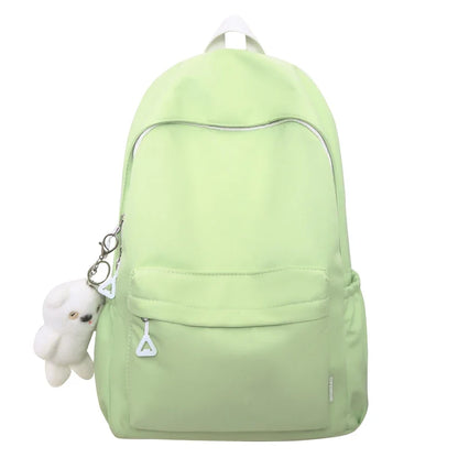 eybag Cute Nylon Backpack for Women, Simple Laptop Bag, School Bag, Trendy Female College Backpack, Lady Travel Bag, Book Bags