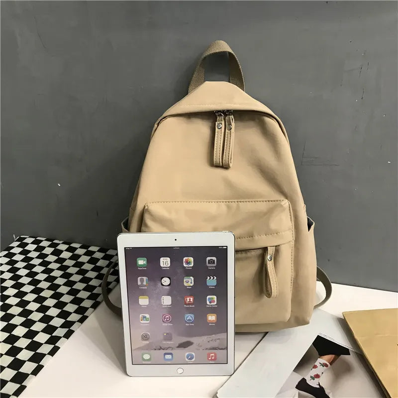 eybag Fashion Backpack Canvas Women Backpack Anti-theft Shoulder Bag New School Bag For Teenager Girls School Backapck Female