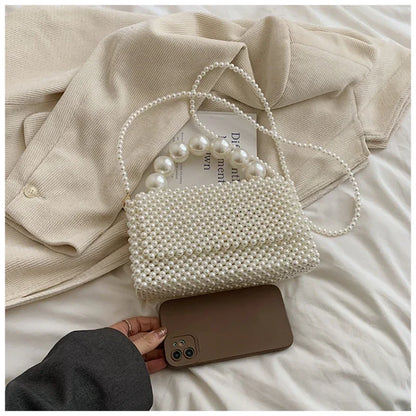 eybag Chic Everyday Pearl Weave Tote Bags