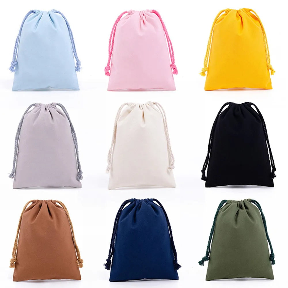 eybag Drawstring bag Cotton Storage organizer Tote Portable Handbags Grocery Shopping Shoulder bags Canvas foldable Travel Storage Bag