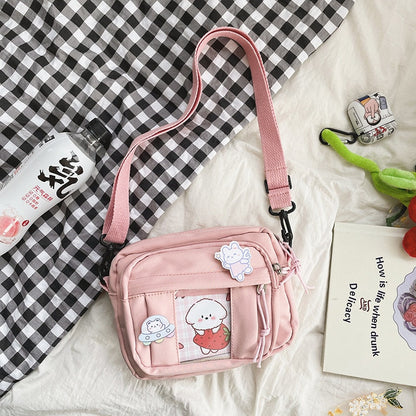 eybag New Kawaii Bag Girls New JK Transparent Bag Small Crossbody Bag For Women Purses and Handbags Shoulder Bag Itabag Bolso