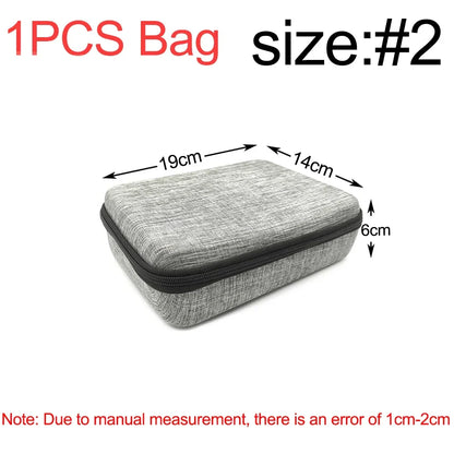 eybag Multi-Size EVA Hard Storage Box Travel Zipper Bag Shockproof Outdoor Tools Bag For Earphone Storage Case Accessories