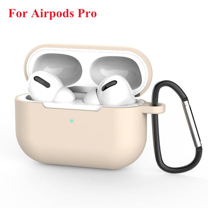 eybag 2022 New Silicone Cover Case For Apple Airpods Pro 3 Sticker Skin Bluetooth Earphone Cases Air Pods Pro Protective Accessories